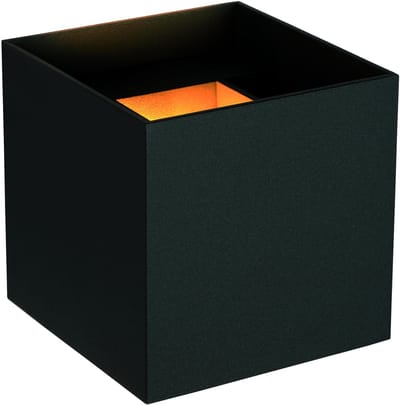 Lucide AXI - Wandspot / Wandlamp Badkamer - LED - 2x7W 2700K - IP54 - Verstelbare stralingshoek - Zwart