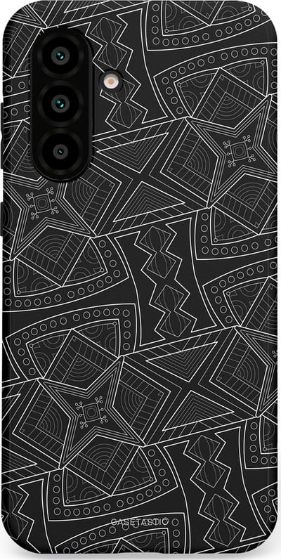 Casetastic Hoesje Geschikt voor Samsung A56 / A36 - Stijlvolle Beschermende Duo-layer Case - Afrikaanse kunst