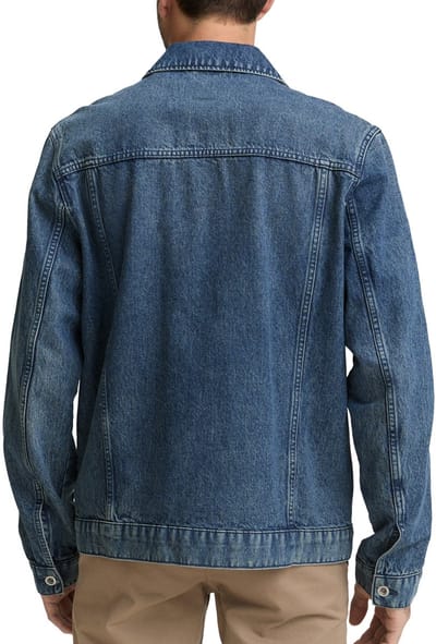 Tom Tailor - Spijkerjas - Mannen - 2XL-56 - Blauw - Katoen - 1049265