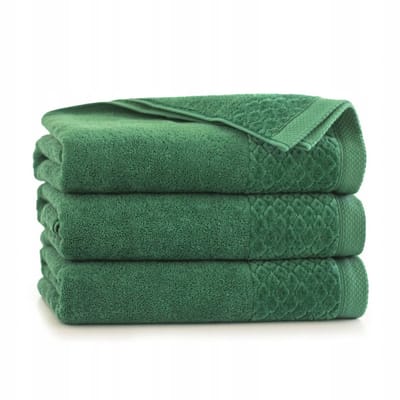 Zwoltex Primavera Handdoek Egyptisch Katoen Groen 30x50 cm