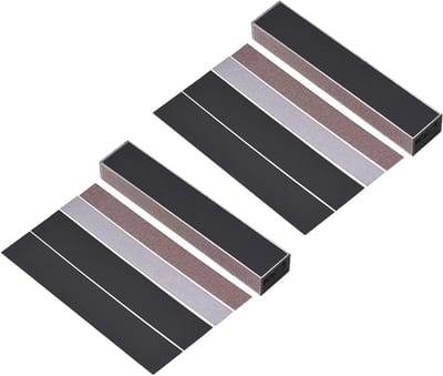 Gitaar Frets Vijlen - Gitaar Onderhoud - Gitaar Reparatie - Met Schuurpapier - 2 Stuks - Metaal