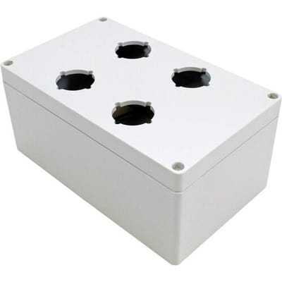 Hammond Electronics 1554PB4 Universele behuizing 200 x 120 x 90 Polycarbonaat Grijs 1 stuk(s)
