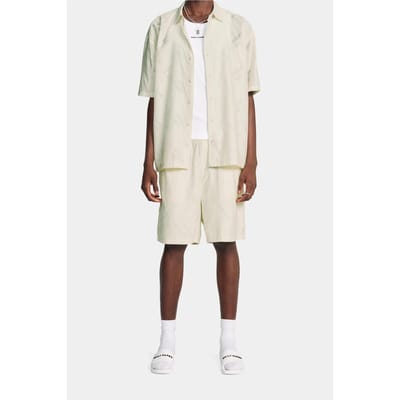 Daily Paper Salim Shorts Frost White Size: XS | Shorts Outlet | Unisex | Wit