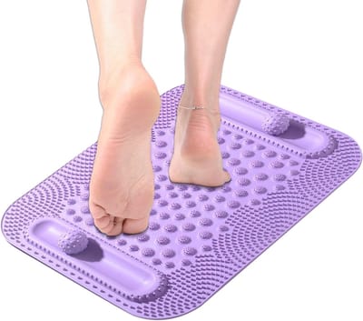 Voetdrukpunt Mat - Acupressuur Pad - Been Stimulatie - Dubbele Bal Banen - 43 x 15 cm