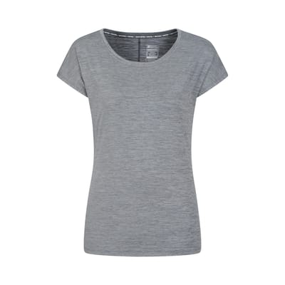 Mountain Warehouse Dames/Dames Panna II UV-bescherming Los T-Shirt (Grijs)