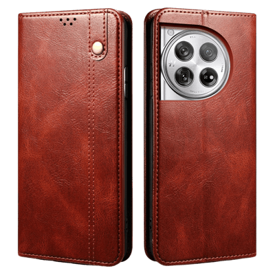 CaseBody OnePlus 12 Retro Bookcase Bruin