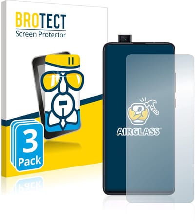 Screenprotector 3 Stuks voor Xiaomi Mi 9T Pro Beschermglas transparant