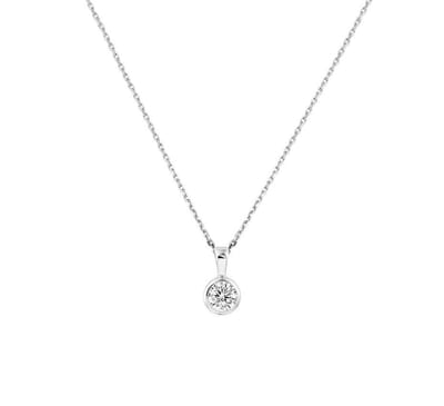 YO&NO - Ketting - Zilver - Anker - Zirkonia - 1,1 mm - 41 + 4 cm -  Sieraden vrouw - Gerhodineerd - Zilver 925