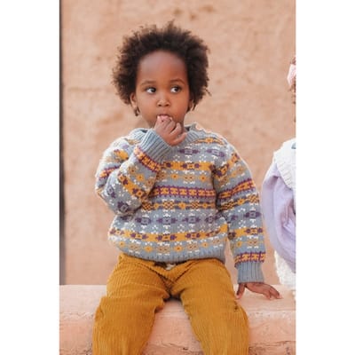 Louise Misha Jumper Lounis Storm Size: 8Y | Sweaters & Cardigans Outlet | Unisex | Grijs
