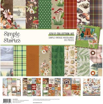 Simple Stories - Simple Vintage Woodlands Collection Kit (24700)