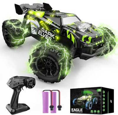 REN® RC Auto Offroad - RC Auto - Groen - 22cm x 17cm x 10cm