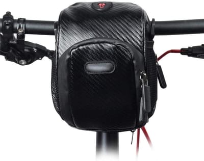 Fietsstuurtas - Frame tas - Fietsen opbergen - Waterdicht materiaal - 3L - Zwart