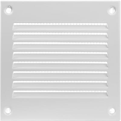 Metalen Ventilatierooster 10 x 10 cm met Ongediertebescherming voor Airconditioning