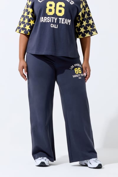 Limited Collection Marineblauwe '86' Legging Met Rechte Pijpen Size 42