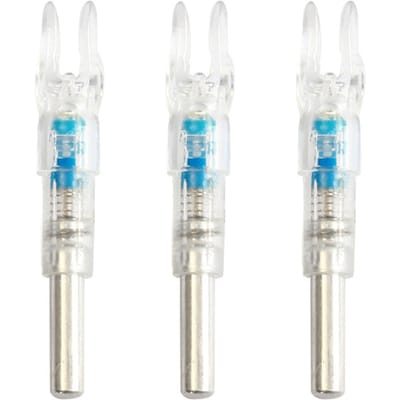 Nocturnale Verlichte Nocks voor Boogschieten 3 Stuks 4,5 cm voor 6,2 mm Pijl Automatische PE Oplichtende Nocks Boog