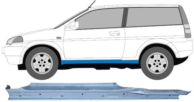 Volledige dorpel voor Honda HR-V 1999-2006 / Links