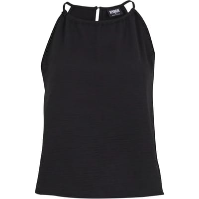 Urban Classics Structured Top Vrouwen Dames Top - zwart - L
