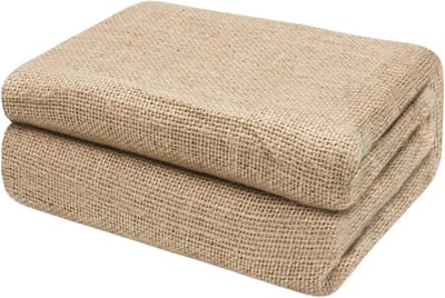 Jute Stoffen Zakken - Plantenbescherming - Tuin Klimaat Bescherming - Allesweer Bestendig - 100x500 cm - Bruin