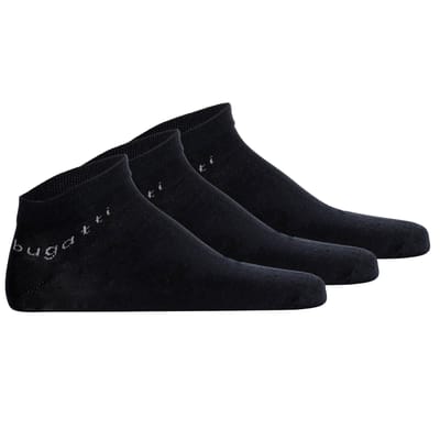 Bugatti Sneaker Sokken Katoen (3 paar) Donker Blauw maat 43-46