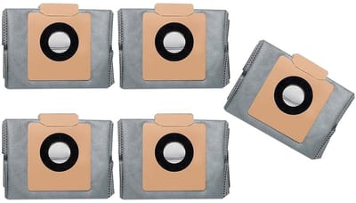Eufy X8 Pro en X10 Pro Omni Stofzakken (5 Stuks, Plus.Parts® alternatief voor T29F70A2)