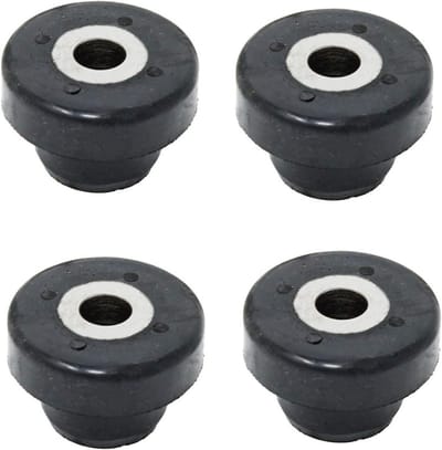 Trillingsdemper set van 4 voor diverse loaders en graafmachines
