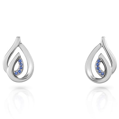 Orphelia 'Dazzle' Dames 925 Sterling Zilveren Stud Oorbellen - Zilver ZO-7518/B
