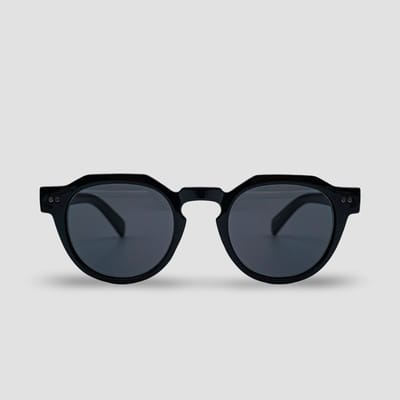 Montuurtjevoorjou - Ash Black - Zonnebril - Heren zonnebril - Zwart