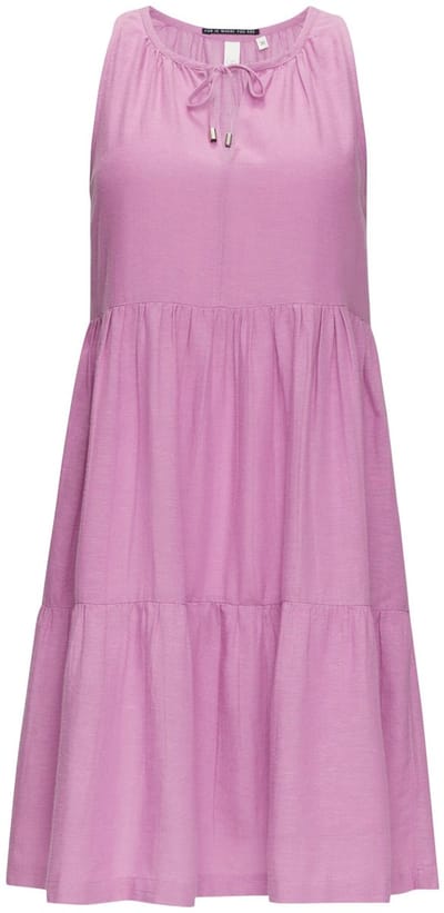 Q/S designed by - Jurk - Maat 36 - Vrouwen - Roze - Viscose