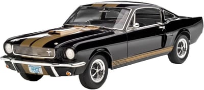 MMP® Modelbouw Auto - Modelbouw Auto Bouwpakket - Modelbouwpakket - Shelby Mustang GT 350 Schaal H - 90x54x17cm - Zwart