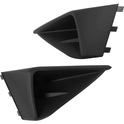 Voorbumper Zijluchtinlaat Afdekkap Wielkastrand Past voor Ford Mustang 2018?2021 black
