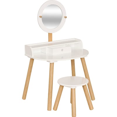 Eazy Living Kaptafel voor Kinderen Cael Wit