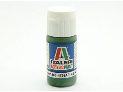 Italeri 4798ap - Flat Panzer Olivgrün 1943 - Modelbouwverf Acryl