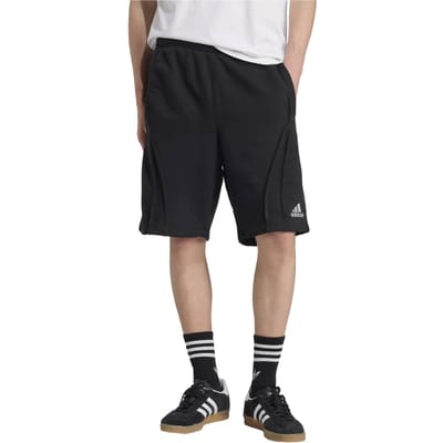 Adidas Unisex Originals Adilenium Season 4 Teamgeist Fleece Shorts  Maat: XXL | Joggingbroeken Outlet | Unisex | Zwart