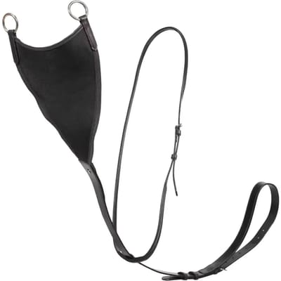 Kentucky - Gesloten elastische martingaal NE coll, Cob/zwart