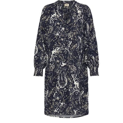 fransa - FRFLOWA DR 1 - Dames - Midi jurken