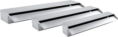 Aquaking RVS Waterval 100 cm - Vijver - Waterval - RVS - Watervallen - Waterval voor vijver - Vijverwaterval