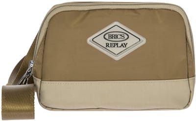 BRIC'S gordeltas schoudertas Replay Sand Woo Belt Bag Sand Wood veelkleurig
