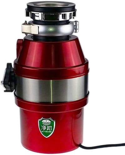 Keukenafvalverwijderaar - Afvalvernietiger Spoelbak - Voedselresten Verwerken - Ultra Stil Systeem - 1400 ml - Zwart