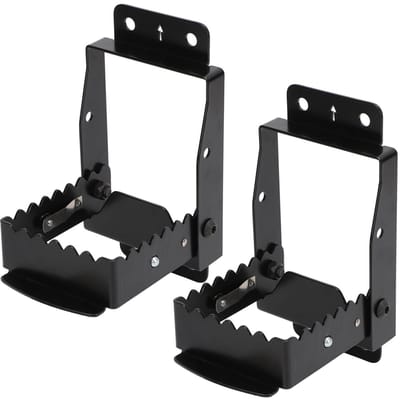 ATV Voetsteunen, Antislip Universele Vouwbare 4-Wieler Achterpassagiers Voetsteunen Pedalen Pads, Vuilfiets, Motorvoeten voor Polaris Sportsman Scrambler, voor Grizzly