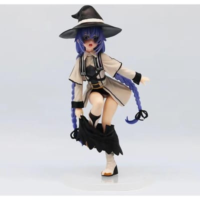 NOUVELLE Figurine d'Action Magician Roxy Migurdia 25cm Mushoku Tensei: Jobless Reincarnation Figurine Anime en PVC Statue Collection Jouets beige