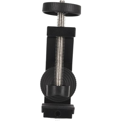 Universele C-klem Heavy Duty Metalen Verstelbare C-klem met 14 Inch Montageschroeven voor Statief black