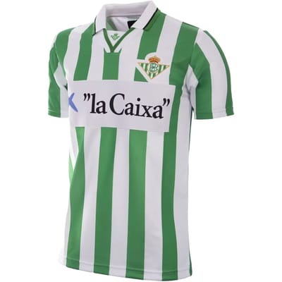 COPA - Real Betis 1995 Gordillo Retro Voetbalshirt - Heren - Groen - Wit - XS