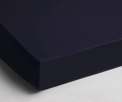 Papillon - Hoeslaken - Velours - 80/90 x 200/220 - Navy