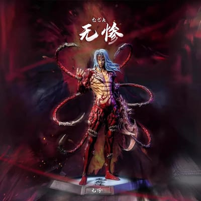 30cm Demon Slayer Figuren Hantengu Anime Figuur Himejima Gyoumei Beeldje Kimetsu No Yaiba Tomiokagiyuu Standbeeld Gk Pvc Speelgoed Cadeau wit