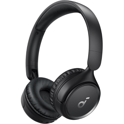 Soundcore H30i draadloze on-ear koptelefoon, opvouwbaar ontwerp, pure bastonen, 70 uur speeltijd, Bluetooth 5.3, lichtgewicht en comfortabel,