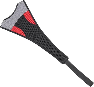 Fiets Zweetband - Trainer Zweetband - Fiets Beschermen - Zweet Absorberend - 55x19cm - Zwart