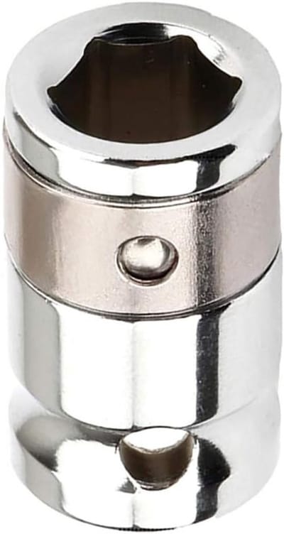 Verleng uw gereedschap met een 3/8" naar 10mm Hex Schroevendraaier Bit Houder Converter voor Elektrische Steeksleutels - Set van 1, Perfect voor Klussen en Onderhoud