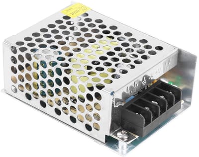 Allecto - Aluminium Schakelaar Voeding - DC24V Adapter - Hoge Efficiëntie - Geschikt voor LED-scherm - Lange Levensduur - Ideaal voor 3D-printer