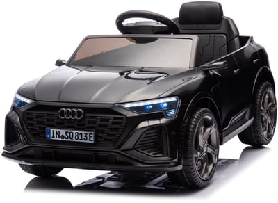 Audi SQ8 e-tron 12V Kinderauto Zwart