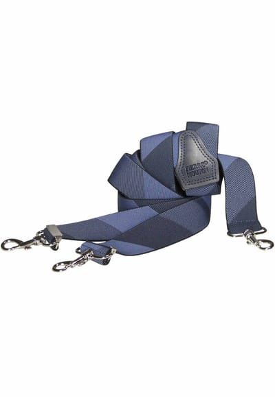 Pierre Mouton Valence Bretel - Bretels - Volwassenen - Heren - Blauw - 120cm - 3 sterke haken - M - L